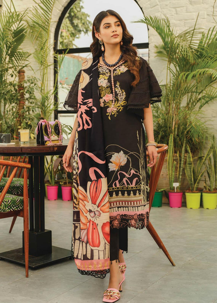 Lifestyle By Rang Rasiya Embroidered Lawn Suits Unstitched 3 Piece RR23LL 09 Sage - Summer Collection