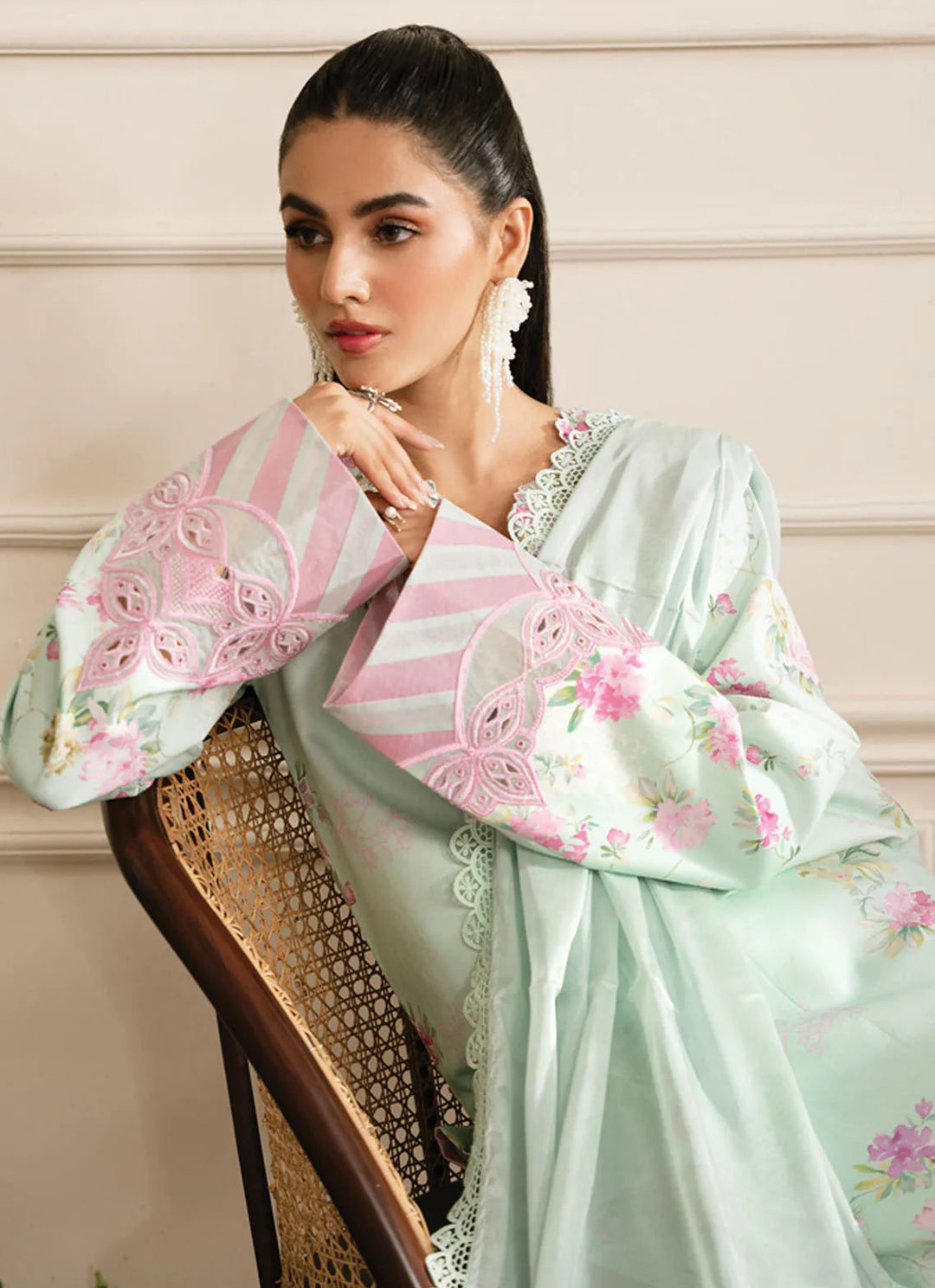 Lifestyle by Rang Rasiya Embroidered Lawn Suit Unstitched 3 Piece RR24LE Elysia - Summer Collection