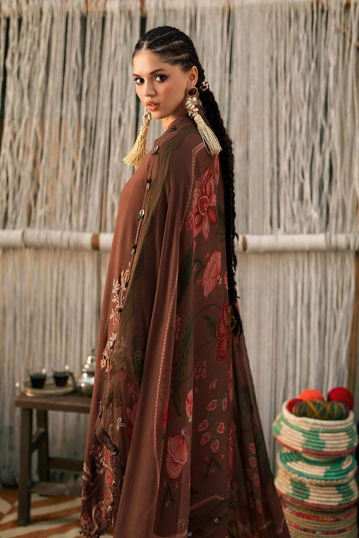 M Prints by Maria B Unstitched Embroidered Dobby Linen 3 Piece Suit MB26UPC 10B - Casual Collection