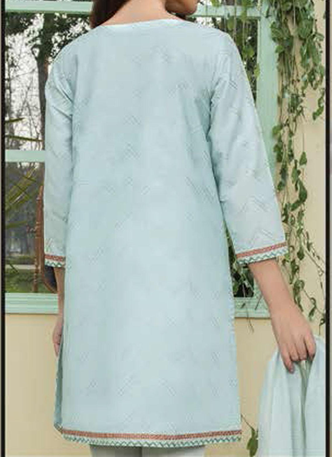 LimeLight Embroidered Jacquard Suits Unstitched 2 Piece LL21E U0835 Sea Green - Summer Collection