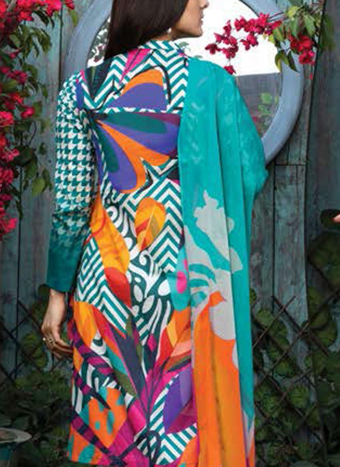 LimeLight Printed Lawn Suits Unstitched 3 Piece LL21US U1590 Zinc - Summer Collection