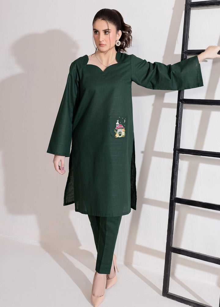 Log 'n' Tog Pret Casual Cotton 2 Piece Suit LNT23C Embroidered Slub