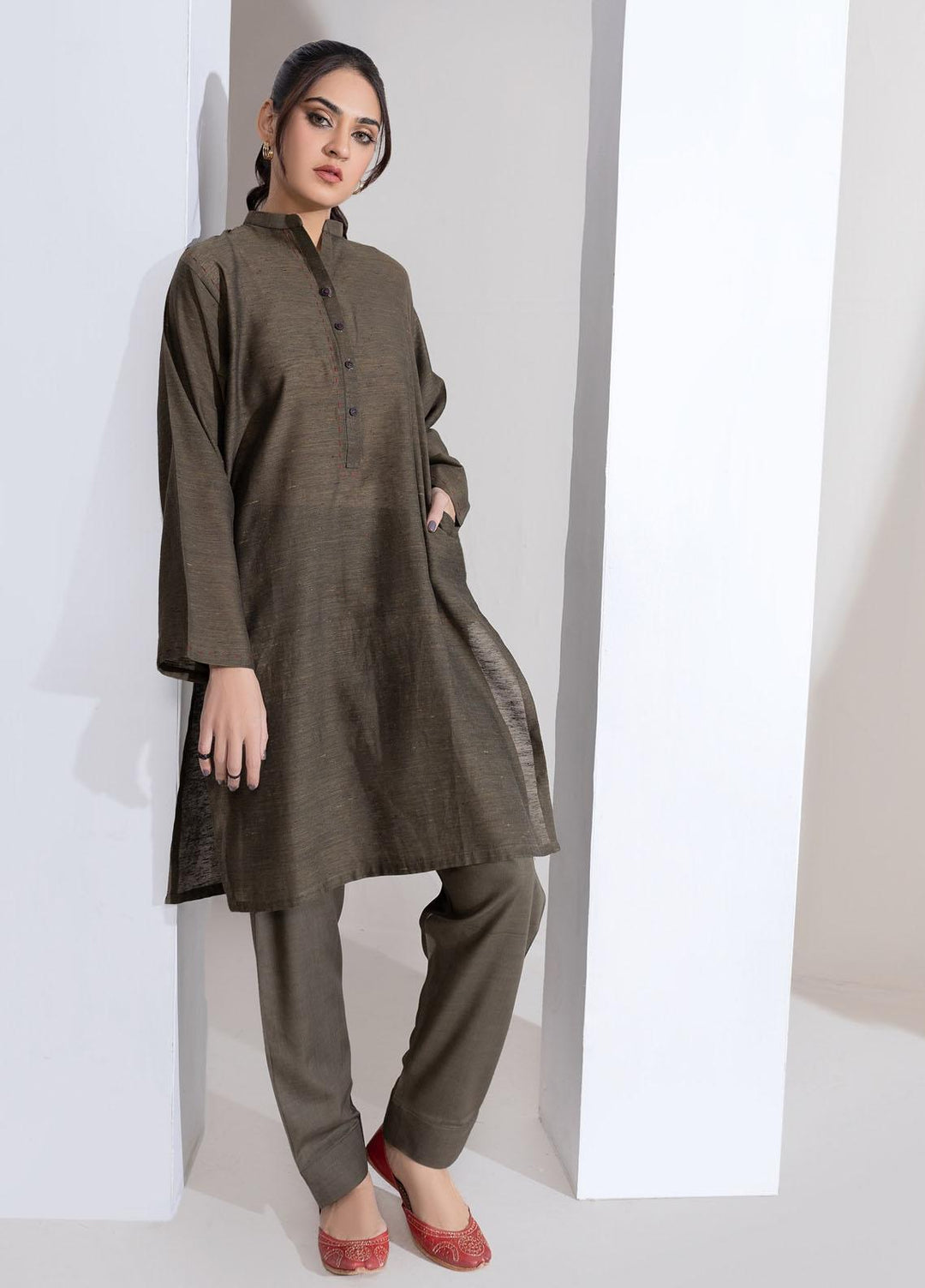 Log 'n' Tog Pret Casual Cotton 2 Piece Suit LNT23C Eva Olive