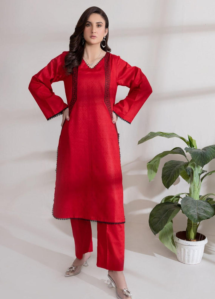 Log 'n' Tog Pret Casual Jacquard 2 Piece Suit LNT23C Ruby Woo