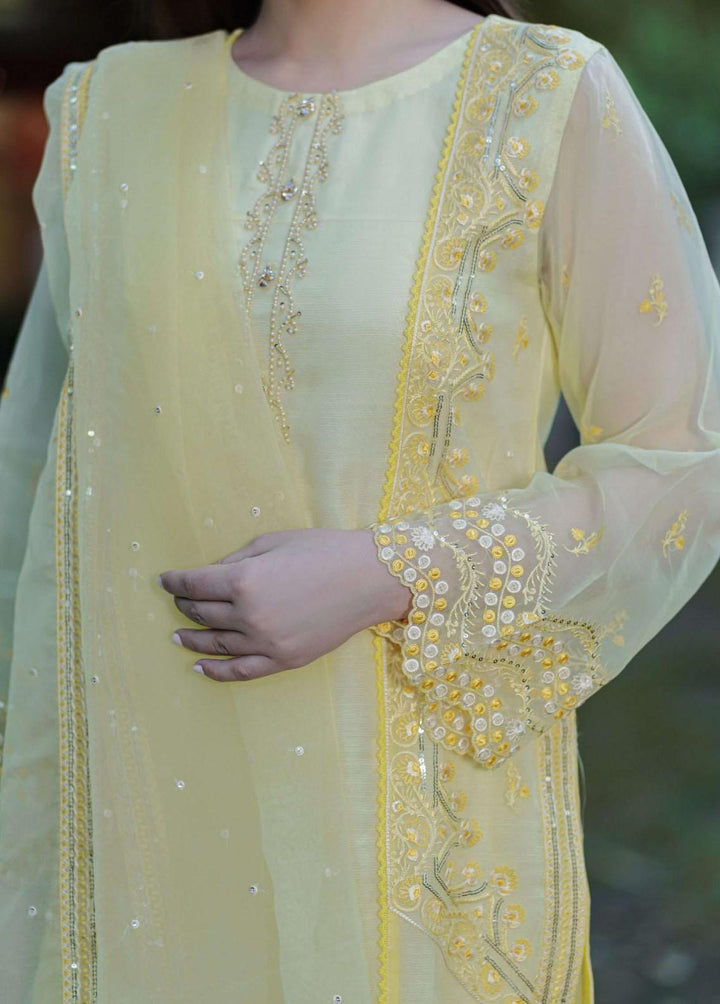 Log 'n' Tog Pret Premium Organza 3 Piece Suit LNT23PF Scarted Lemon