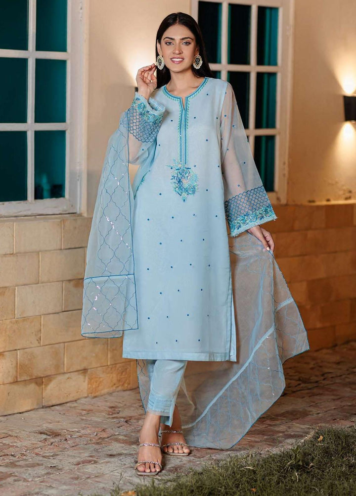 Log 'n' Tog Pret Embroidered Organza 3 Piece Suit LNT23P Aergul