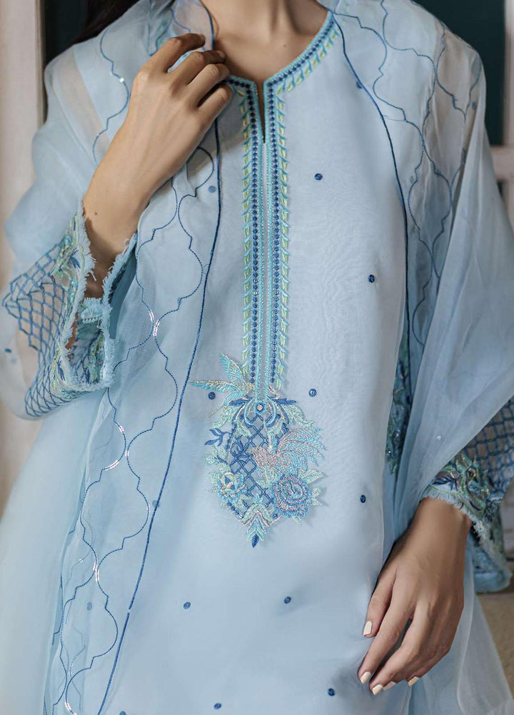 Log 'n' Tog Pret Embroidered Organza 3 Piece Suit LNT23P Aergul