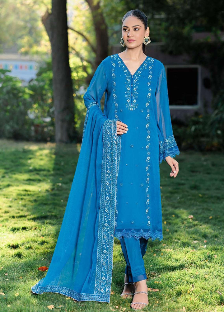 Log 'n' Tog Pret Embroidered Chiffon 3 Piece Suit LNT23P Ayaz