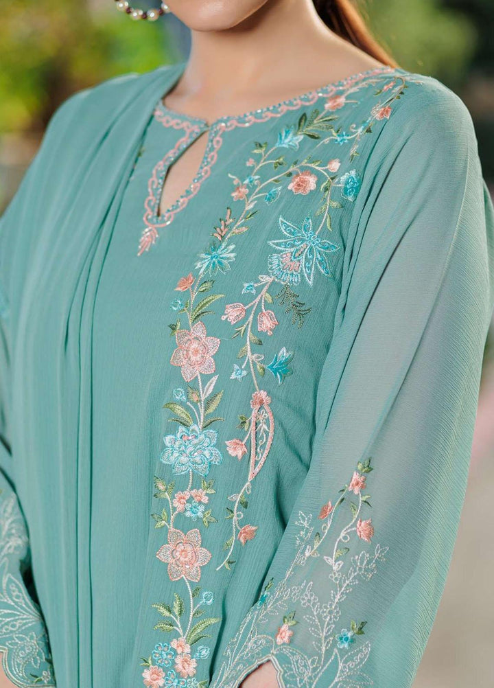 Log 'n' Tog Pret Embroidered Chiffon 3 Piece Suit LNT23P Azraq