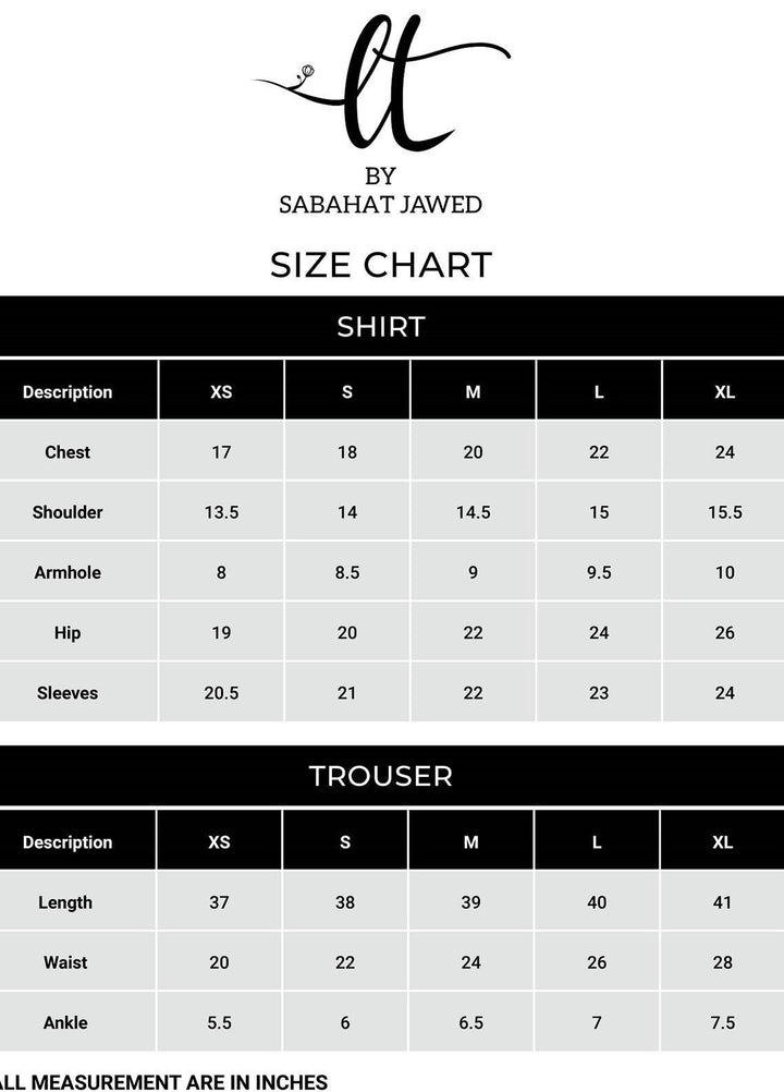 Log 'n' Tog Pret Embroidered Chiffon 3 Piece Suit LNT23P Azraq