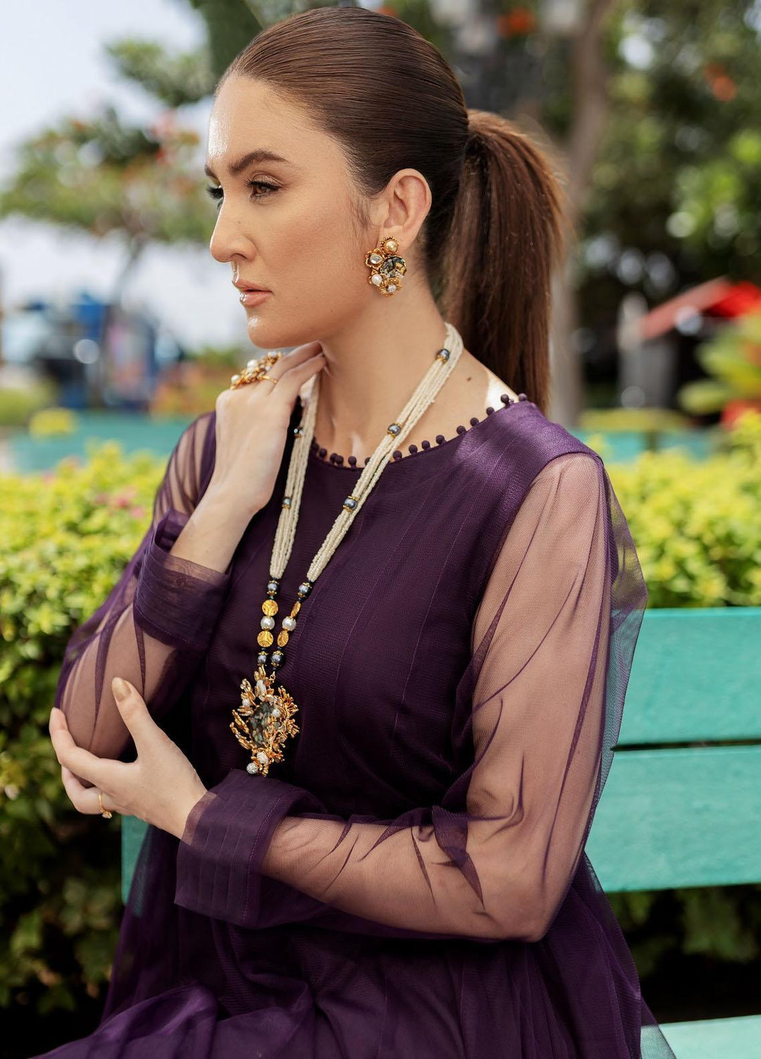 Log 'n' Tog Pret Embroidered Raw Silk 2 Piece Suit LNT23P Blaze of Beauty