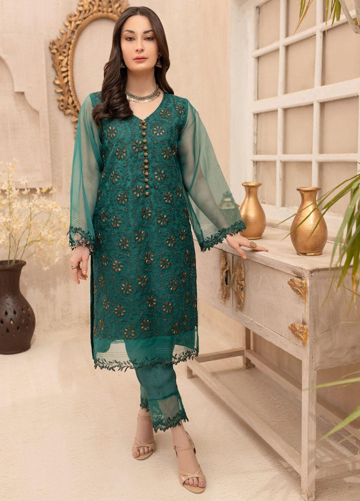 Log 'n' Tog Pret Embroidered Organza 2 Piece Suit LNT23P Chaap Tilak