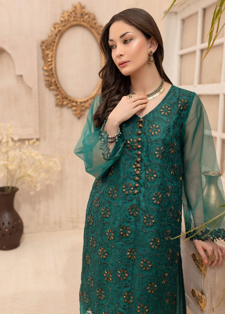 Log 'n' Tog Pret Embroidered Organza 2 Piece Suit LNT23P Chaap Tilak