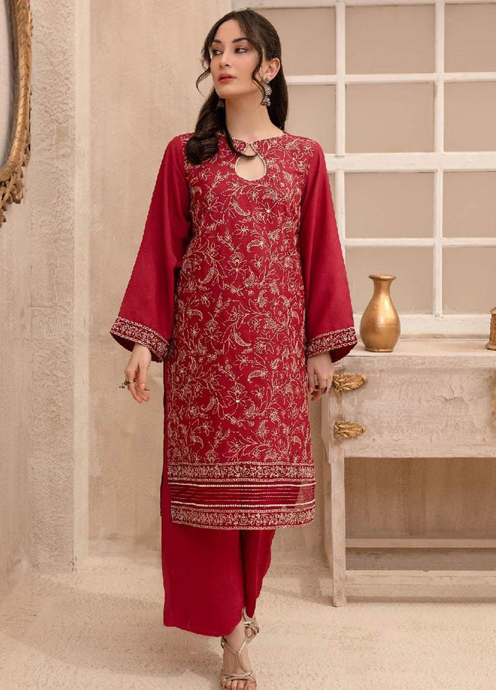Log 'n' Tog Pret Embroidered Net 2 Piece Suit LNT23P Fuchsia Fire