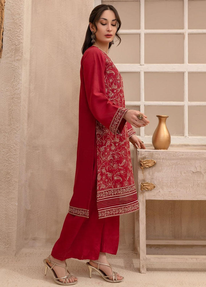Log 'n' Tog Pret Embroidered Net 2 Piece Suit LNT23P Fuchsia Fire