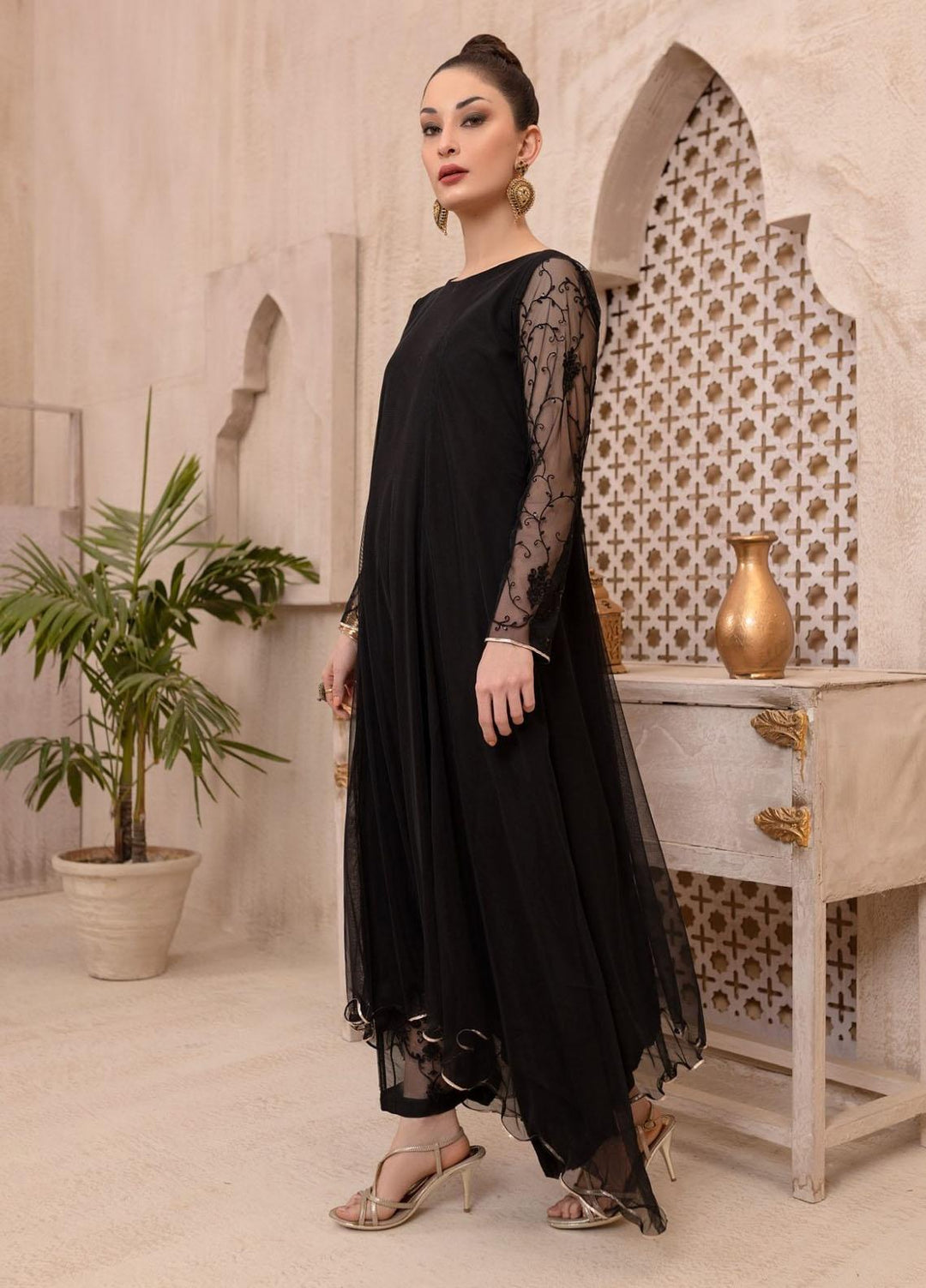 Log 'n' Tog Pret Embroidered Raw Silk 2 Piece Suit LNT23P Hazy Night