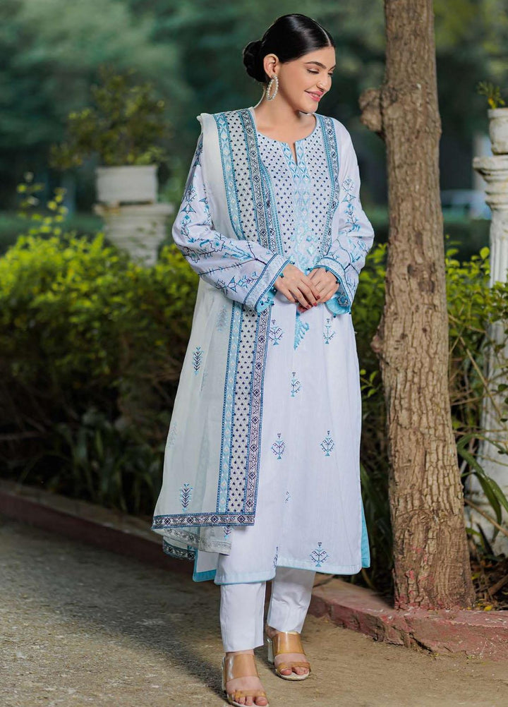 Log 'n' Tog Pret Embroidered Cotton 3 Piece Suit LNT23P Ikkat With Ethnic