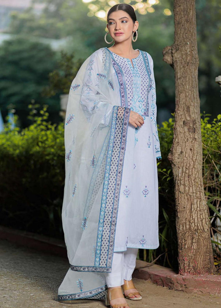 Log 'n' Tog Pret Embroidered Cotton 3 Piece Suit LNT23P Ikkat With Ethnic