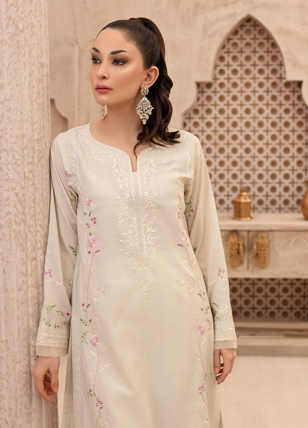 Log 'n' Tog Pret Embroidered Cotton 2 Piece Suit LNT23P Iris Glow