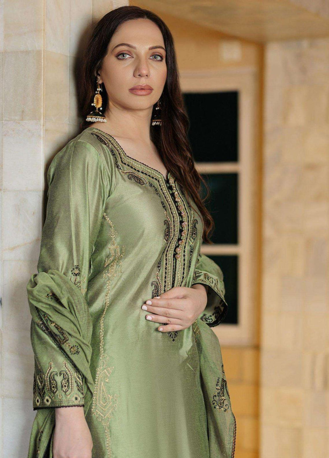 Log 'n' Tog Pret Embroidered Net 3 Piece Suit LNT23P Irish