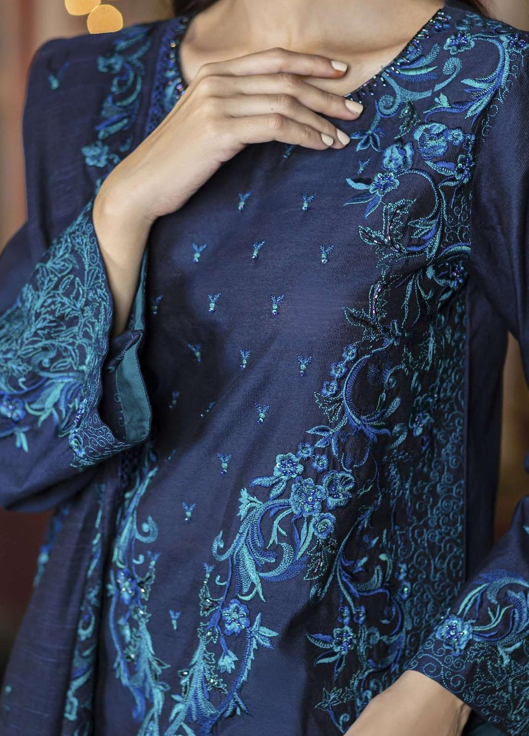 Log 'n' Tog Pret Embroidered Net 3 Piece Suit LNT23P King Blue