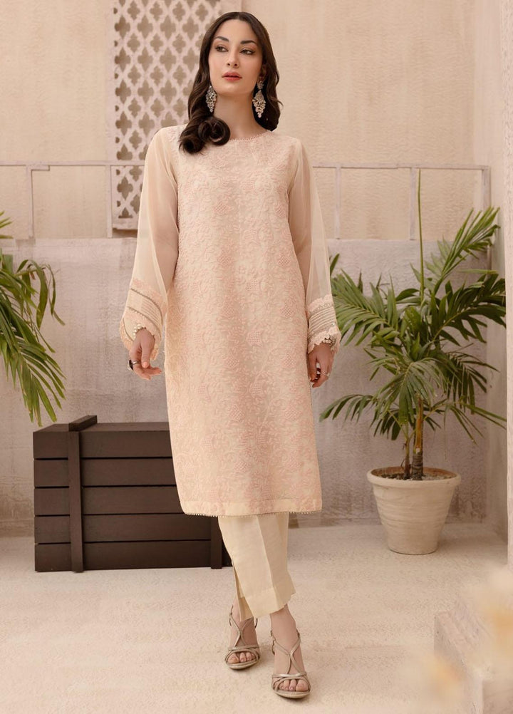 Log 'n' Tog Pret Embroidered Organza 2 Piece Suit LNT23P Shadow Chikankari