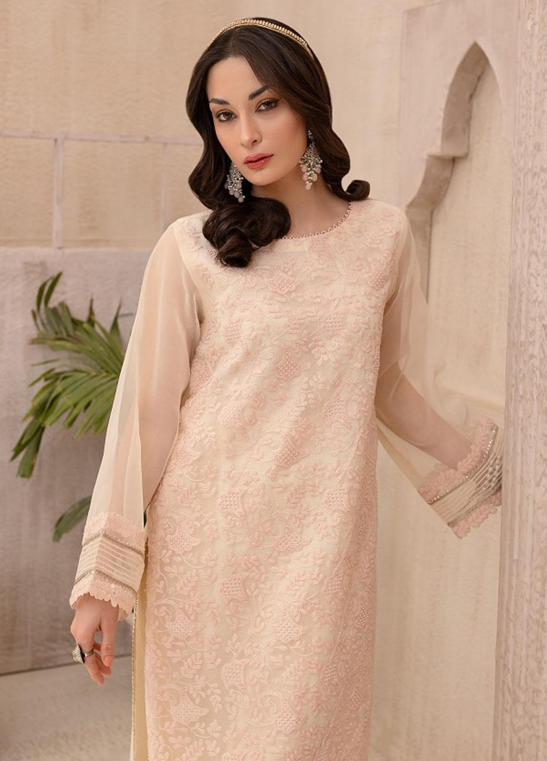 Log 'n' Tog Pret Embroidered Organza 2 Piece Suit LNT23P Shadow Chikankari