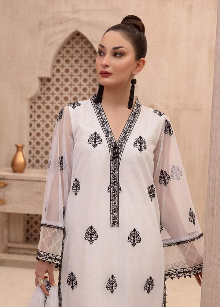 Log 'n' Tog Pret Embroidered Raw Silk 2 Piece Suit LNT23P Snow Flake