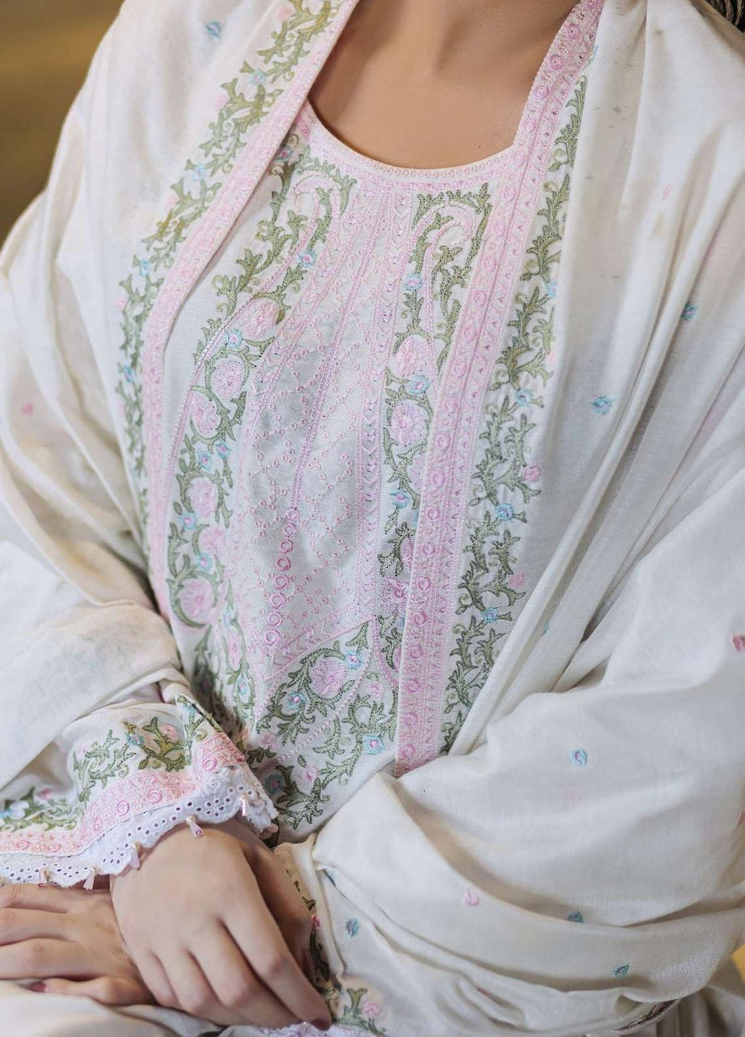 Log 'n' Tog Pret Embroidered Net 3 Piece Suit LNT23P White Pearl