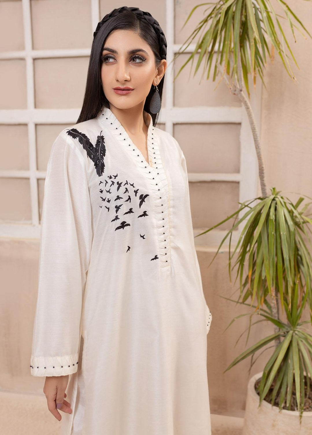 Log 'n' Tog Pret Embroidered Net 2 Piece Suit LNT23S Ivory Opulence