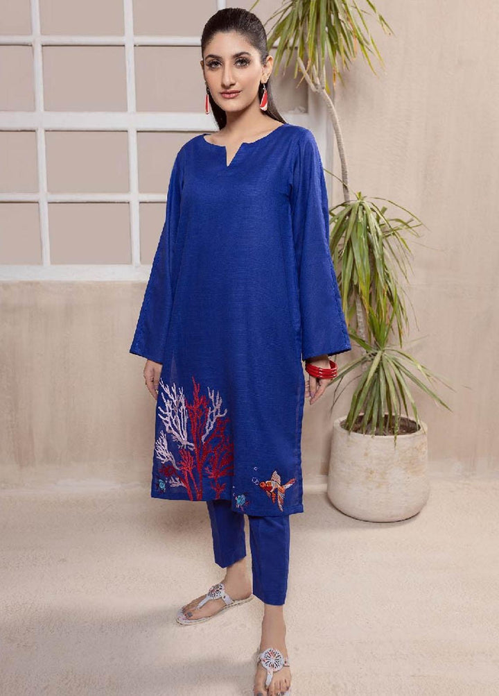 Log 'n' Tog Pret Embroidered Cotton 2 Piece Suit LNT23S Sea Breeze