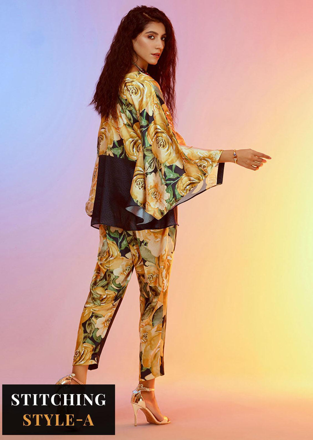 Look-a-Like By Noorma Kaamal Printed Silk Suits Unstitched 2 Piece NK22LL 04 - Casual Collection