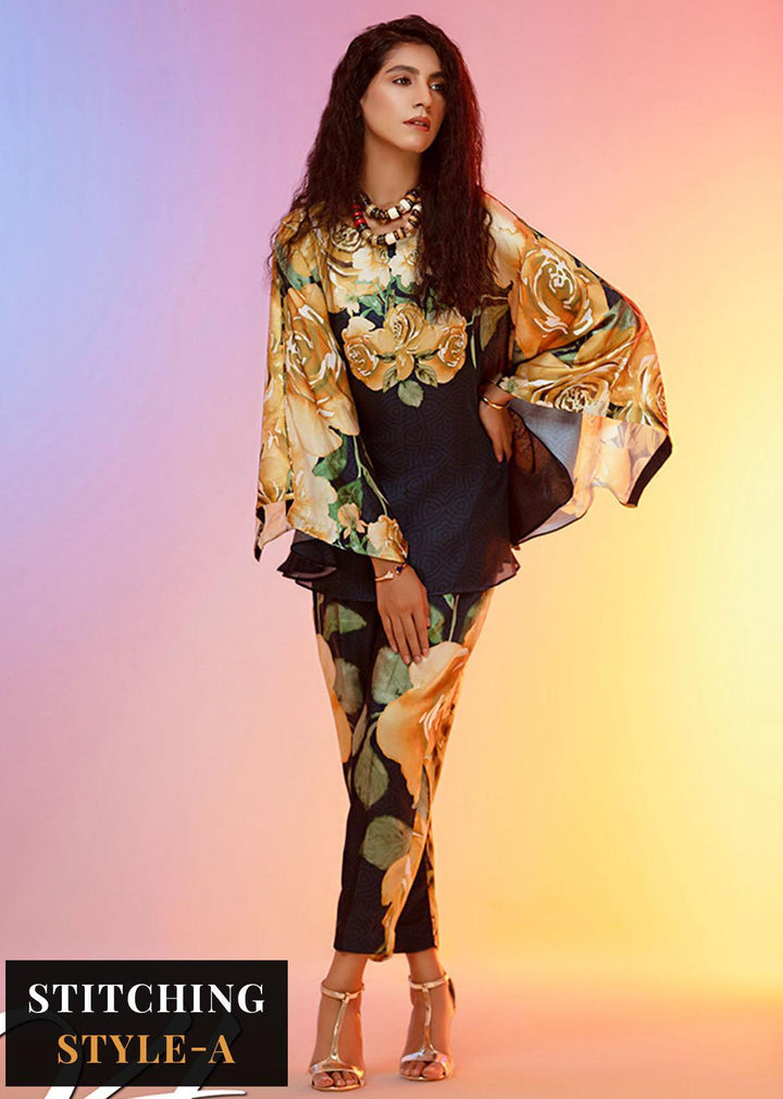 Look-a-Like By Noorma Kaamal Printed Silk Suits Unstitched 2 Piece NK22LL 04 - Casual Collection