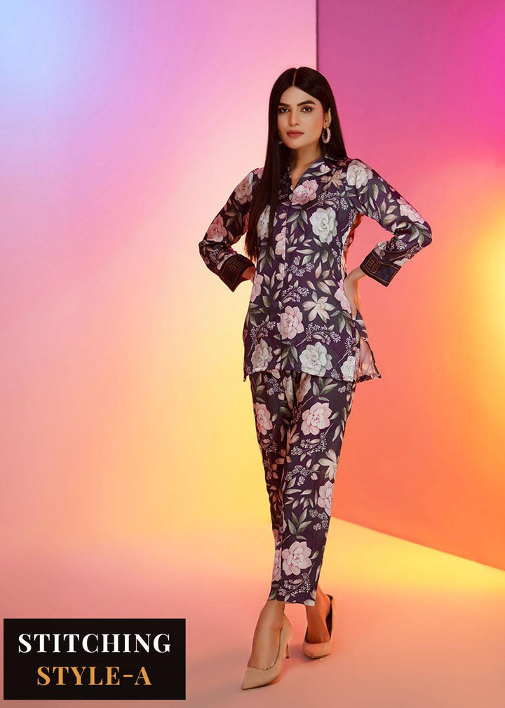 Look-a-Like By Noorma Kaamal Printed Silk Suits Unstitched 2 Piece NK22LL 06 - Casual Collection