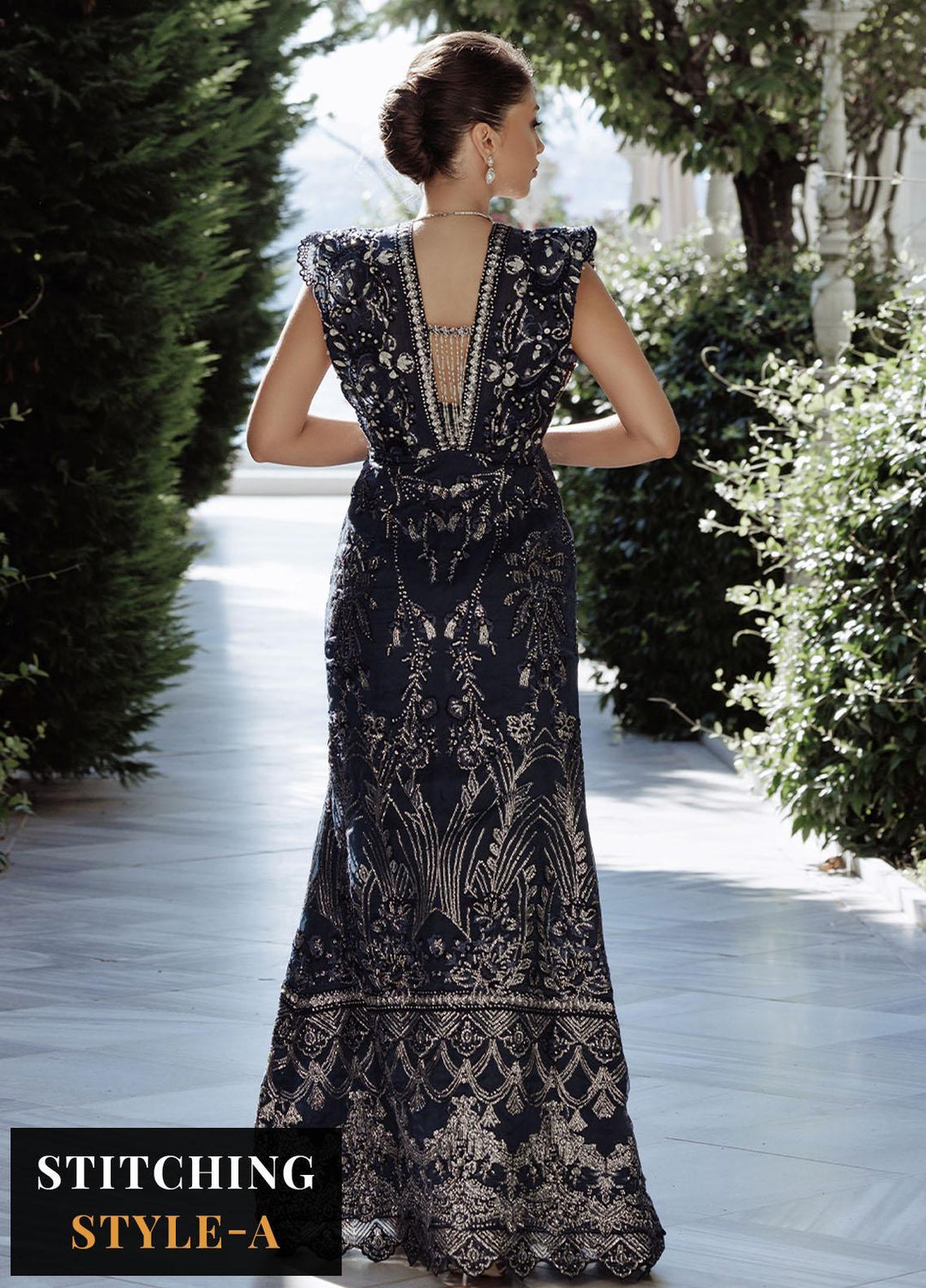 Lumiere By Saira Rizwan Embroidered Organza Suits Unstitched 4 Piece SR23LF SR-08 Shay - Festive Collection