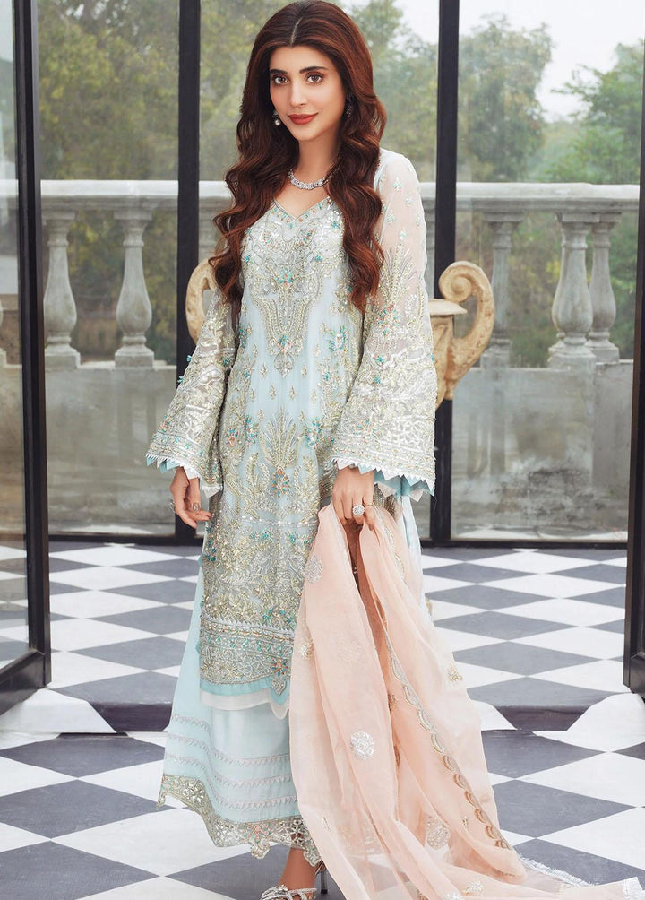 Lussoro Pret Embroidered Chiffon 3 Piece LR22CA L-03 Eva