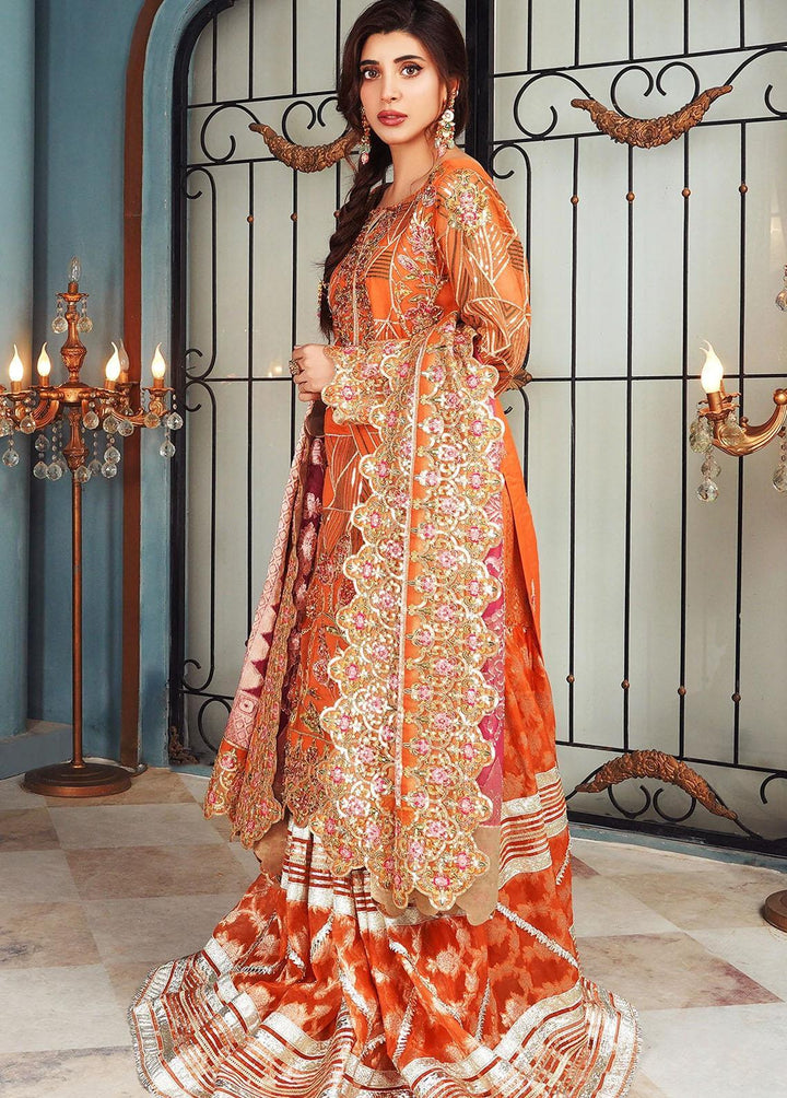 Lussoro Pret Embroidered Organza 3 Piece LR22CA L-04 Renee