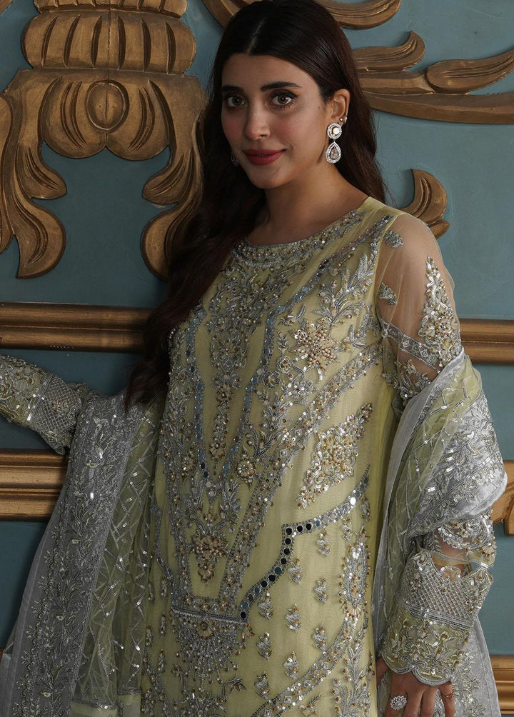 Lussoro Pret Embroidered Net 3 Piece LR22CA L-08 Meline