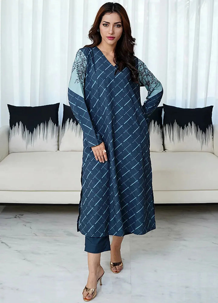 Luxury Revival By Dhaga Pret Printed Dhaga 2 Piece Suit Bistrovia