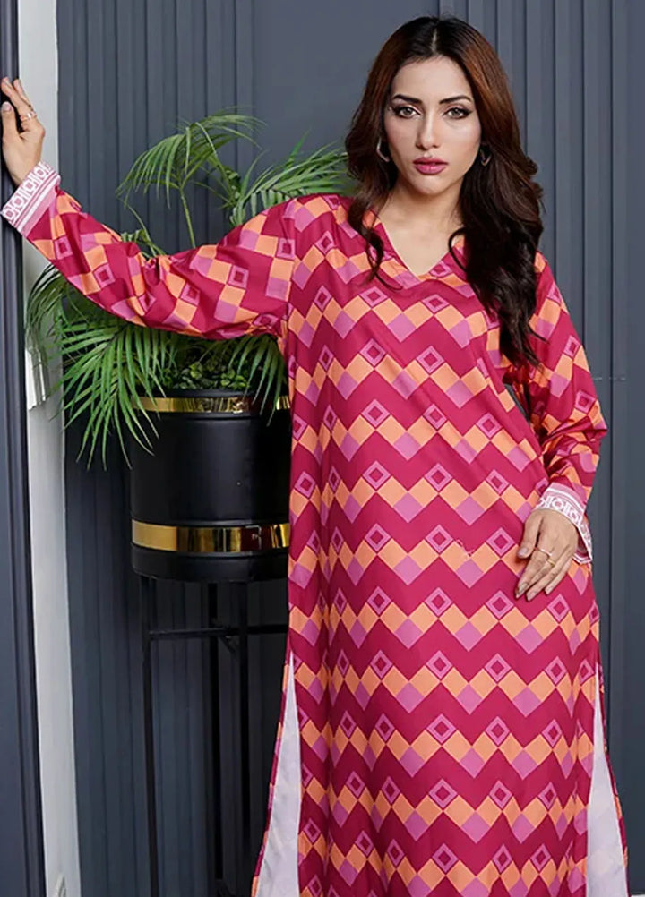 Luxury Revival By Dhaga Pret Printed Dhaga 2 Piece Suit Mystic marble
