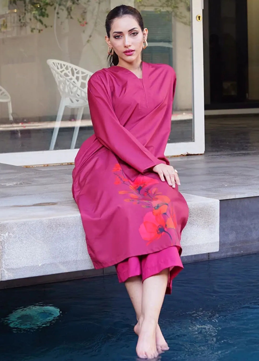 Luxury Revival By Dhaga Pret Printed Dhaga 2 Piece Suit Vinum