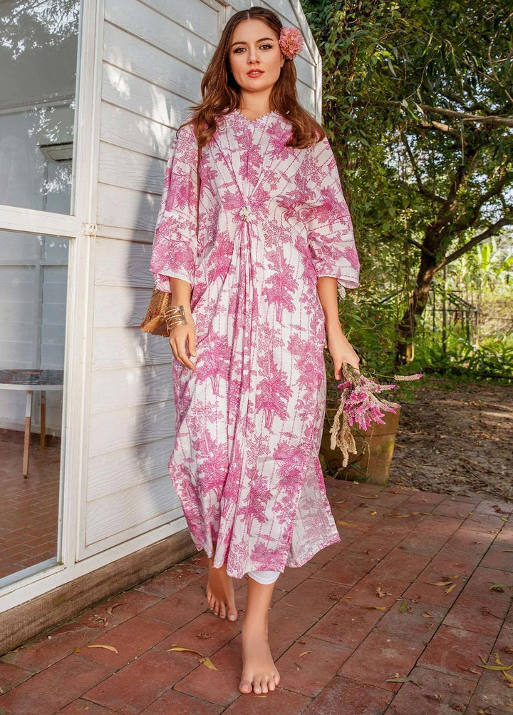 M Basics By Maria B Printed Lawn  Unstitched Kurties MB23MB 2-B - Spring / Summer Collection