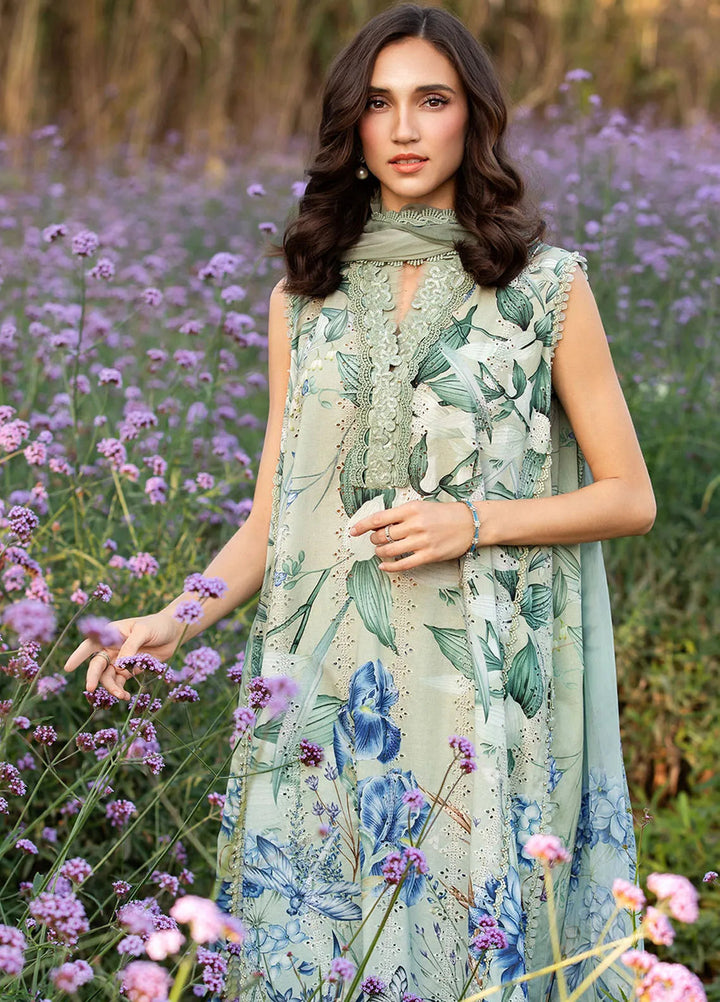 M Prints by Maria B Embroidered Suits Unstitched 3 Piece MB25MP 2B - Summer Collection