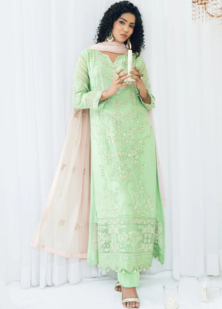 Maahi by Shamooz Embroidered Chiffon Suits Unstitched 3 Piece SHM24M SU-110 Anaa - Festive Collection
