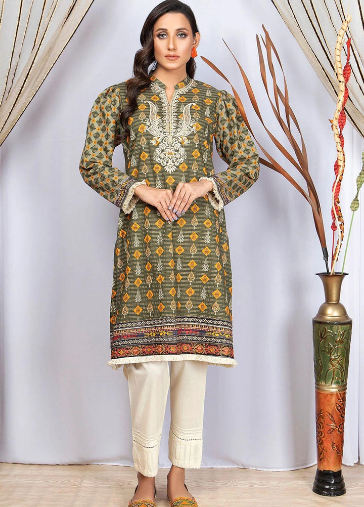 Madame Casual Pret Embroidered Cambric Shirt MDM21NP 2415