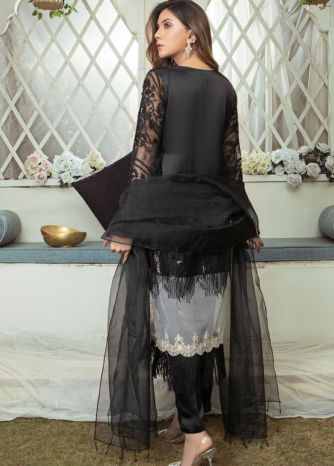 Madame Luxury Pret  Silk 3 Piece Suit MDM21NP 2434