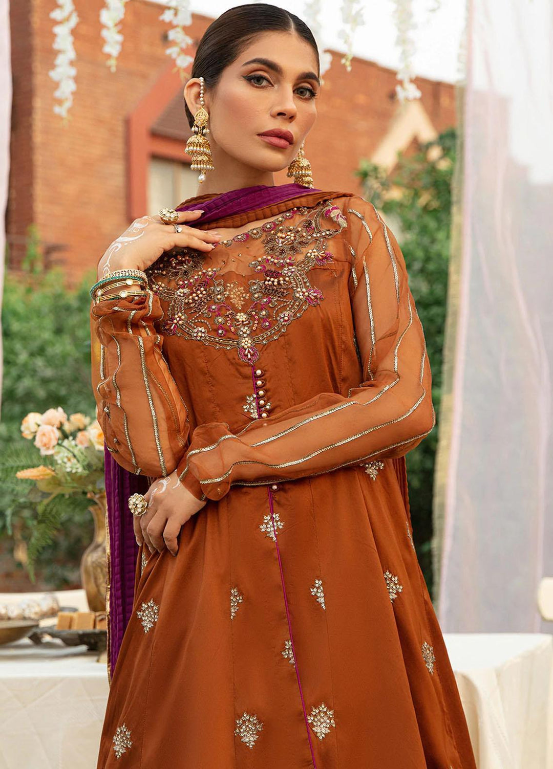 Vanya Pret Embroidered Organza 3 Piece VY22MM MM-05