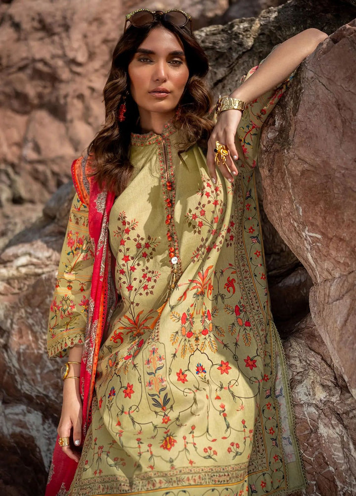Mahay by Sana Safinaz Embroidered Lawn Suits Unstitched 2 Piece SS24MH 23B - Spring Summer Collection