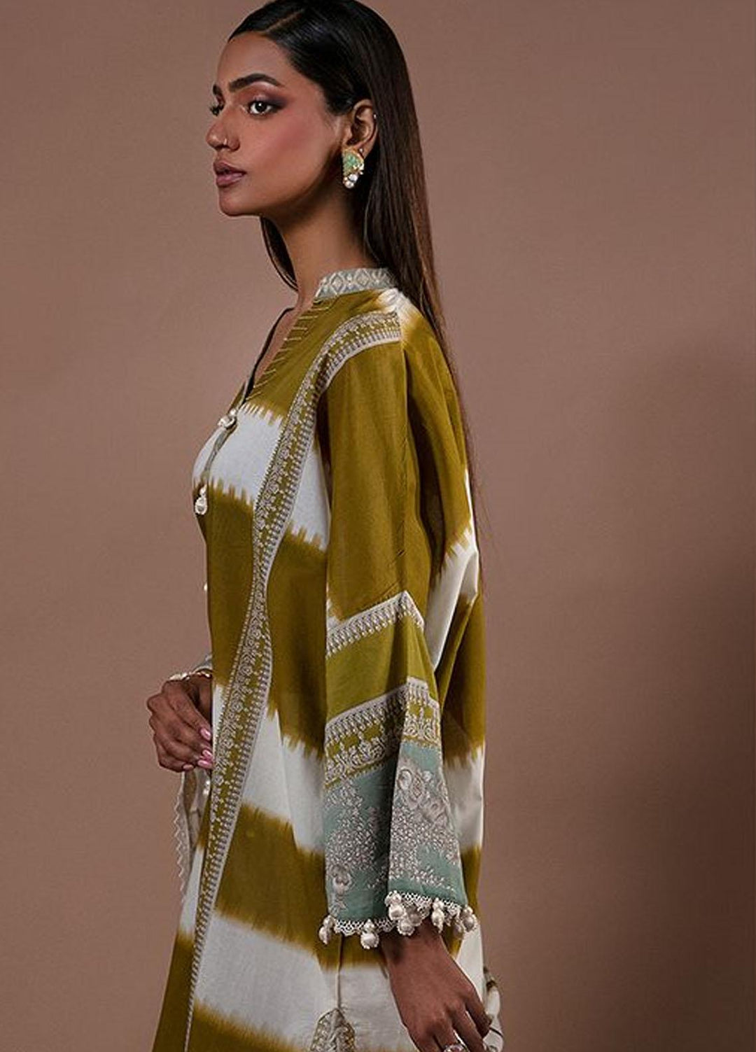 MAHAY by Sana Safinaz Embroidered Lawn Suits Unstitched 2 Piece SS23MH D-4B - Summer Collection