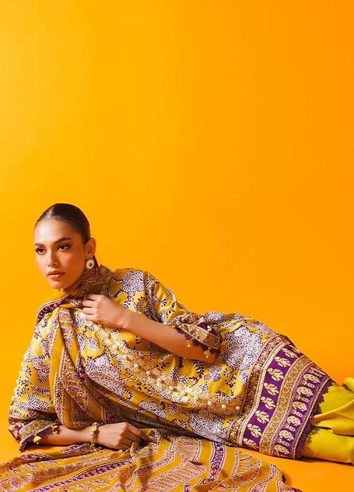 MAHAY by Sana Safinaz Embroidered Lawn Suits Unstitched 3 Piece SS23MH D-8B - Summer Collection